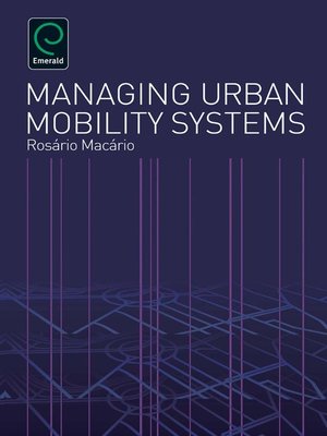 cover image of Managing Urban Mobility Systems